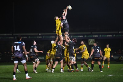 310126 - Ospreys v Dragons RFC - United Rugby Championship - a line-out