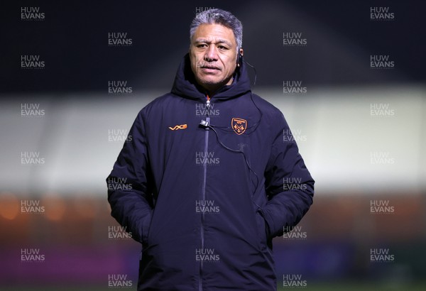 310126 - Ospreys v Dragons - United Rugby Championship - Dragons Head Coach Filo Tiatia