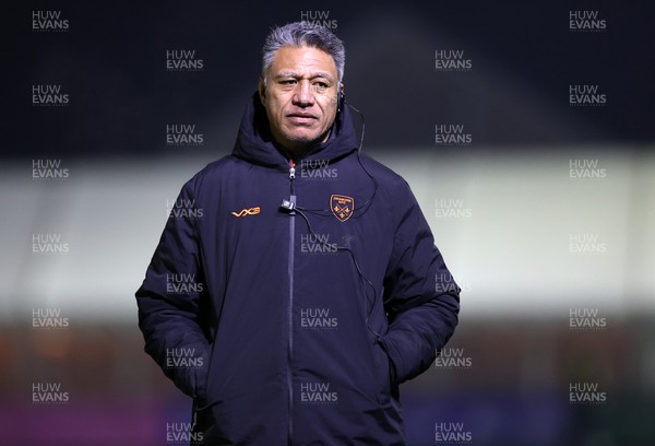 310126 - Ospreys v Dragons - United Rugby Championship - Dragons Head Coach Filo Tiatia