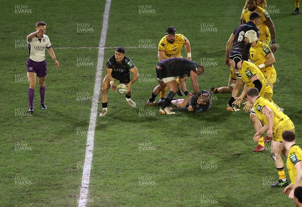 310126 - Ospreys v Dragons - United Rugby Championship - Reuben Morgan-Williams of Ospreys 