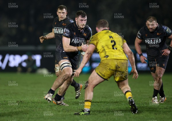 310126 - Ospreys v Dragons - United Rugby Championship - James Ratti of Ospreys 
