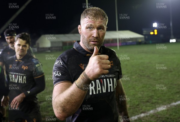 310126 - Ospreys v Dragons - United Rugby Championship - Ross Moriarty of Ospreys 
