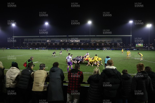 310126 - Ospreys v Dragons - United Rugby Championship - Scrum