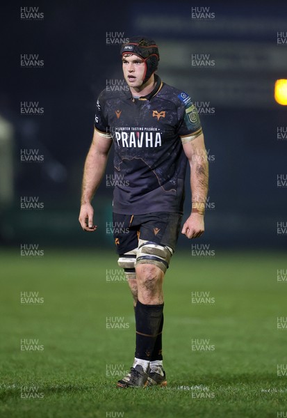 310126 - Ospreys v Dragons - United Rugby Championship - James Fender of Ospreys 