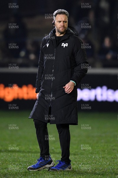 310126 - Ospreys v Dragons RFC - United Rugby Championship - Mark Jones, Ospreys head coach