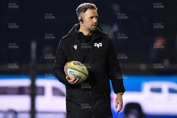310126 - Ospreys v Dragons RFC - United Rugby Championship - Mark Jones, Ospreys head coach