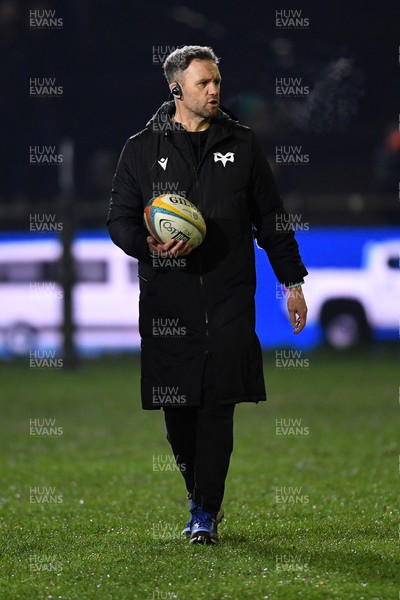 310126 - Ospreys v Dragons RFC - United Rugby Championship - Mark Jones, Ospreys head coach