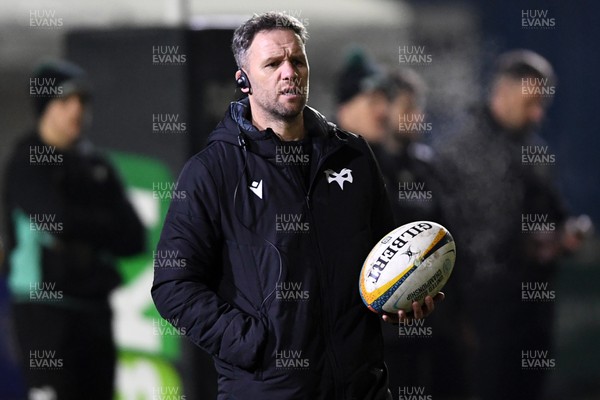 310126 - Ospreys v Dragons RFC - United Rugby Championship - Mark Jones, Ospreys head coach