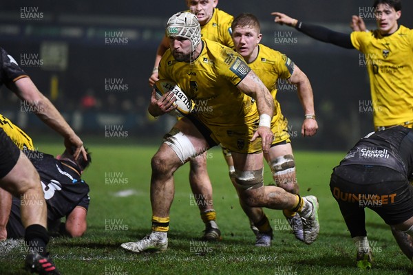 310126 - Ospreys v Dragons RFC - United Rugby Championship - Harri Keddie of Dragons