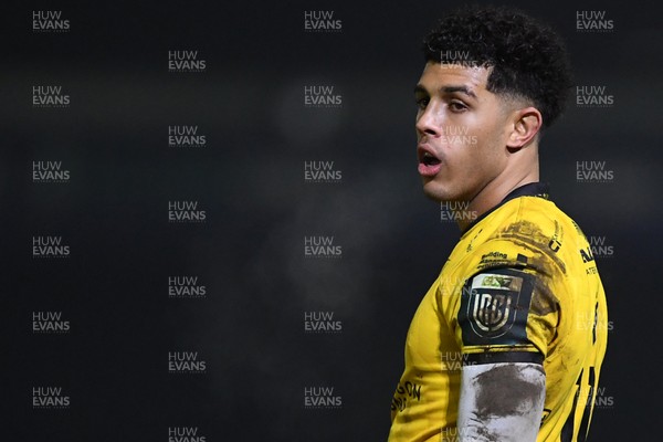 310126 - Ospreys v Dragons RFC - United Rugby Championship - Rio Dyer of Dragons