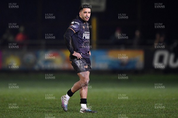 310126 - Ospreys v Dragons RFC - United Rugby Championship - Keelan Giles of Ospreys