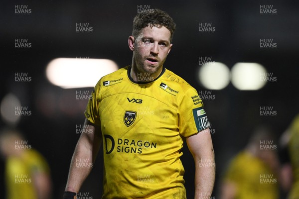 310126 - Ospreys v Dragons RFC - United Rugby Championship - Angus O'Brien of Dragons