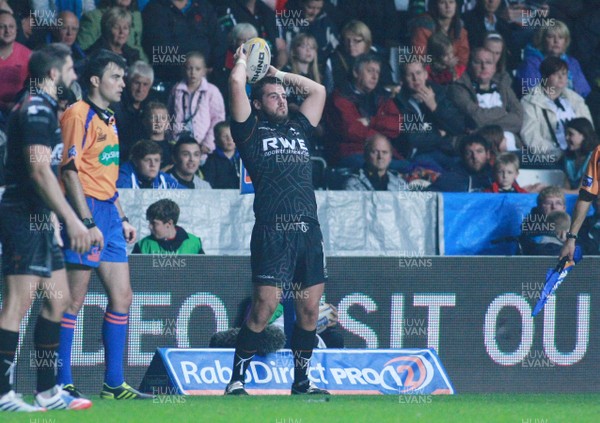 200913 Ospreys v Edinburgh - RaboDirectPro12 -Ospreys' Scott Baldwin