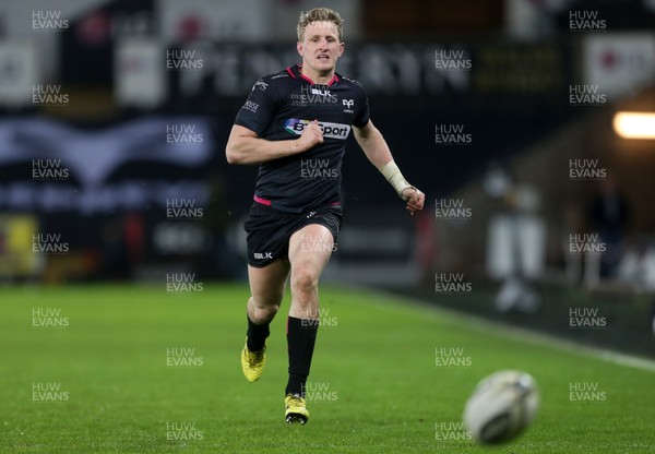 190216 - Ospreys v Edinburgh - Guinness PRO12 - Ben John of Ospreys