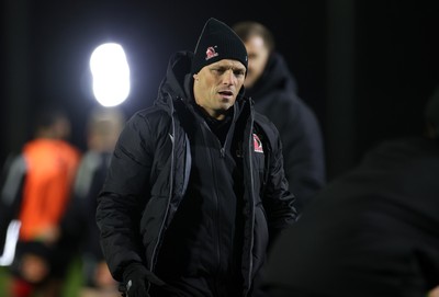 230126 - Ospreys v Emirates Lions - United Rugby Championship - Lions Head Coach Ivan van Rooyen 