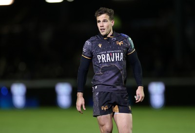 230126 - Ospreys v Emirates Lions - United Rugby Championship - Kieran Hardy of Ospreys 