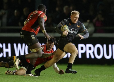 230126 - Ospreys v Emirates Lions - United Rugby Championship - Iestyn Hopkins of Ospreys 