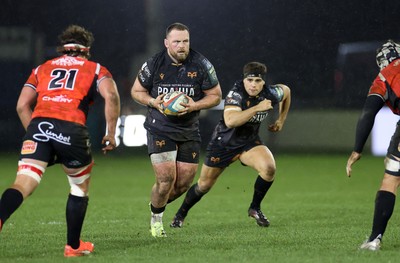 230126 - Ospreys v Emirates Lions - United Rugby Championship - Steffan Thomas  of Ospreys 