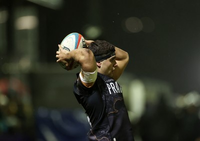 230126 - Ospreys v Emirates Lions - United Rugby Championship - Lewis Lloyd  of Ospreys 