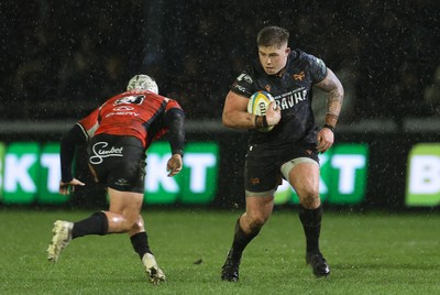 230126 - Ospreys v Emirates Lions - United Rugby Championship - Kian Hire of Ospreys 