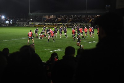 230126 - Ospreys v Emirates Lions - United Rugby Championship - Fans watch over the game