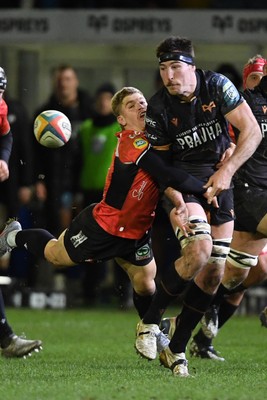 230126 - Ospreys v Emirates Lions - United Rugby Championship - Ryan Smith of Ospreys