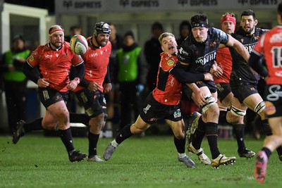 230126 - Ospreys v Emirates Lions - United Rugby Championship - Ryan Smith of Ospreys