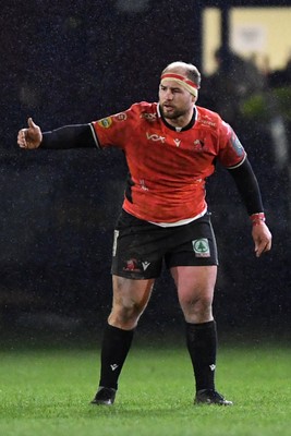 230126 - Ospreys v Emirates Lions - United Rugby Championship - PJ Botha of Lions