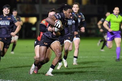 230126 - Ospreys v Emirates Lions - United Rugby Championship - Dan Kasende of Ospreys