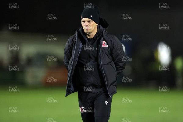 230126 - Ospreys v Emirates Lions - United Rugby Championship - Lions Head Coach Ivan van Rooyen 
