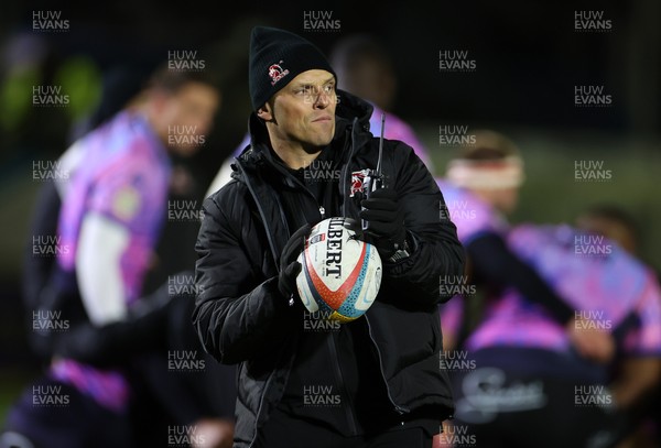 230126 - Ospreys v Emirates Lions - United Rugby Championship - Lions Head Coach Ivan van Rooyen 
