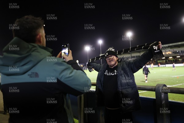 230126 - Ospreys v Emirates Lions - United Rugby Championship - Fans in the ground