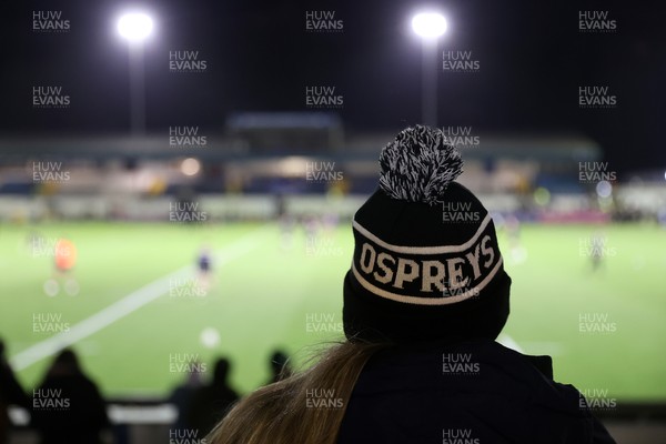 230126 - Ospreys v Emirates Lions - United Rugby Championship - Fans in the ground