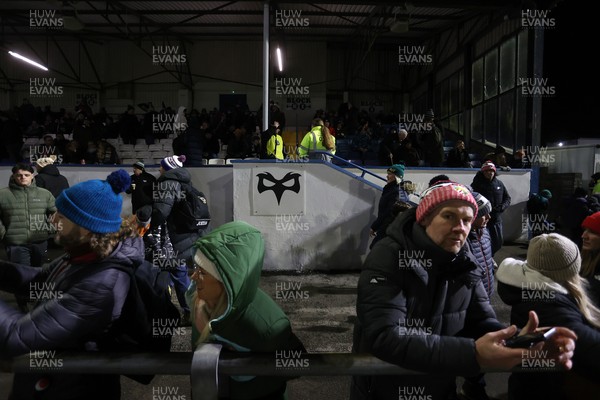 230126 - Ospreys v Emirates Lions - United Rugby Championship - Fans in the ground