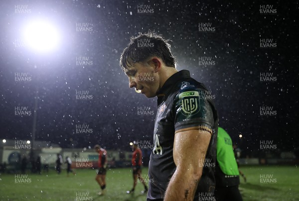 230126 - Ospreys v Emirates Lions - United Rugby Championship - Dan Edwards of Ospreys at full time