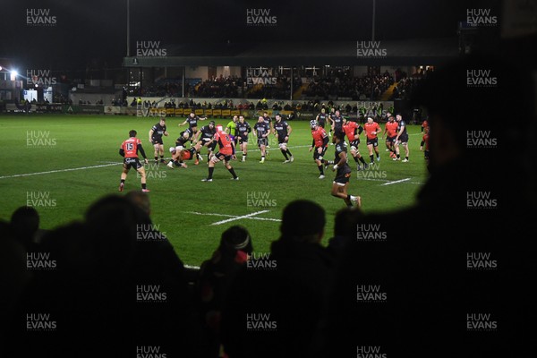 230126 - Ospreys v Emirates Lions - United Rugby Championship - Fans watch over the game