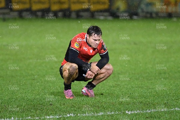 230126 - Ospreys v Emirates Lions - United Rugby Championship - Dejected Lions at full time
