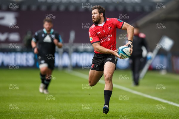 300324 - Ospreys v Emirates Lions - United Rugby Championship - Marius Louw of Lions