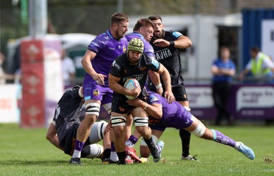 060925 - Ospreys v Exeter Chiefs - Pre Season Friendly - Harri Deaves of Ospreys on the charge