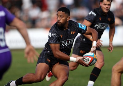 060925 - Ospreys v Exeter Chiefs - Pre Season Friendly - Phil Cokansiga of Ospreys 