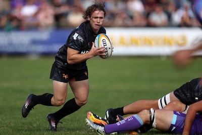 060925 - Ospreys v Exeter Chiefs - Pre Season Friendly - Harri Williams of Ospreys 