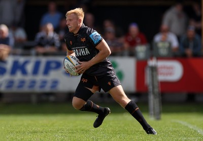 060925 - Ospreys v Exeter Chiefs - Pre Season Friendly - Iestyn Hopkins of Ospreys 