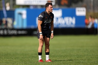 060925 - Ospreys v Exeter Chiefs - Pre Season Friendly - Luke Morgan of Ospreys 