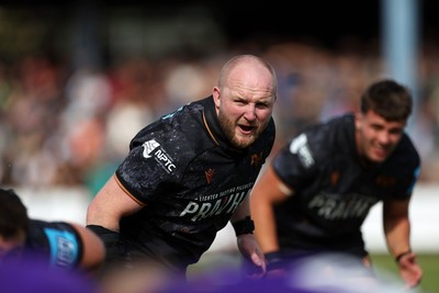 060925 - Ospreys v Exeter Chiefs - Pre Season Friendly - Ethan Lewis of Ospreys 