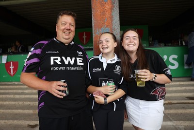 060925 - Ospreys v Exeter Chiefs - Pre Season Friendly - Fans
