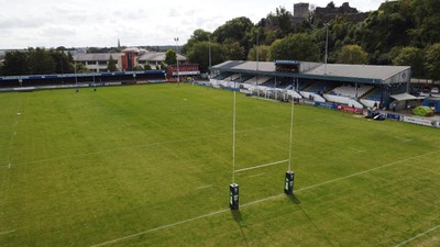 060925 - Ospreys v Exeter Chiefs - Pre Season Friendly - General View of Brewery Field