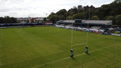 060925 - Ospreys v Exeter Chiefs - Pre Season Friendly - General View of Brewery Field