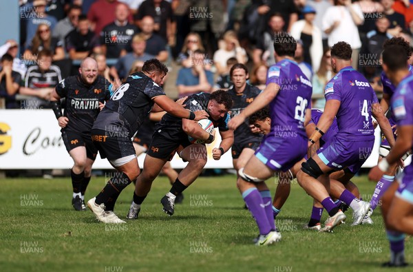 060925 - Ospreys v Exeter Chiefs - Pre Season Friendly - Ben Warren of Ospreys 