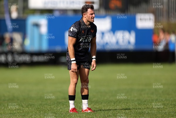 060925 - Ospreys v Exeter Chiefs - Pre Season Friendly - Luke Morgan of Ospreys 