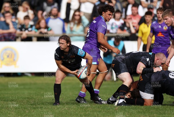 060925 - Ospreys v Exeter Chiefs - Pre Season Friendly - Harri Williams of Ospreys 
